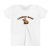 Youth Short Sleeve Tee with Cute Capybara Design – Soft, Fun, and Perfect for Everyday Wear