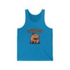 Unisex Jersey Tank Top with Cute Capybara Design – Perfect for Summer Style