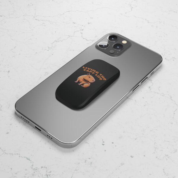 Capybara Phone Grip – Cute & Functional Click-On Grip for Secure Hold