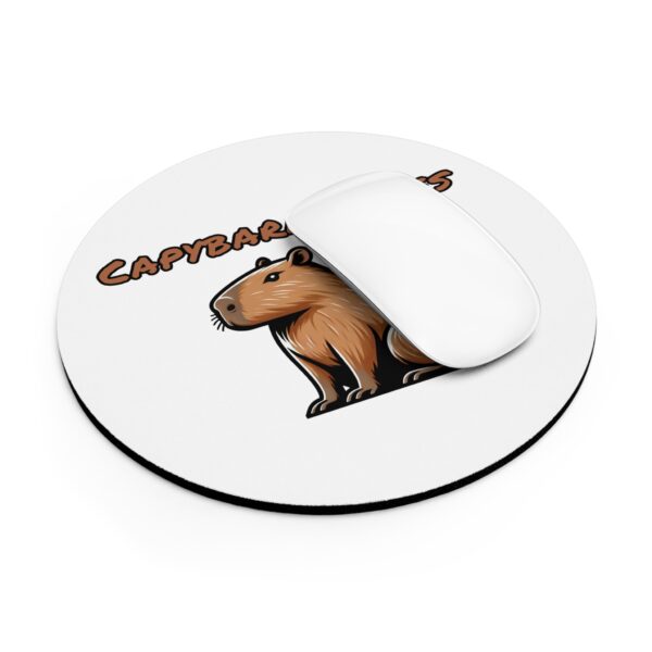Capybara Mouse Pad – Smooth, Durable Surface with Adorable Capybara Design