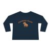 Toddler Long Sleeve Tee with Cute Capybara Design – Soft, Cozy, and Perfect for Active Play