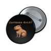 Custom Capybara Pin Buttons – Unique, Cute & Collectible Pins with Adorable Capybara Design