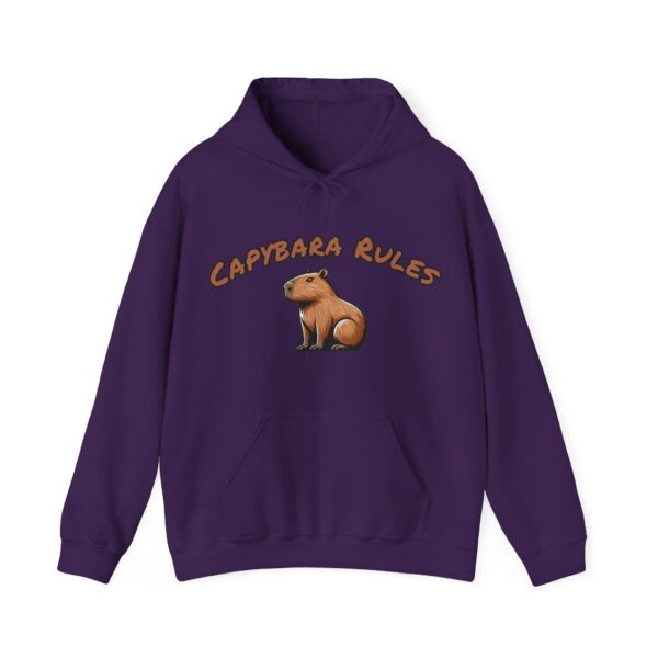 Unisex Heavy Blend™ Hooded Sweatshirt with Cute Capybara Design – Warm and Stylish Hoodie