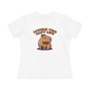 Women's Cotton Tee with Cute Capybara Design – Soft, Comfortable, and Stylish Casual Top