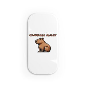 Capybara Phone Grip – Cute & Functional Click-On Grip for Secure Hold