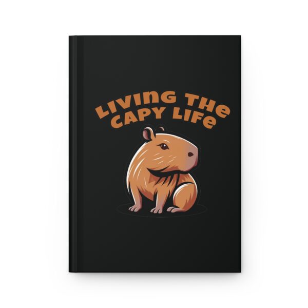 "Capybara Hardcover Journal Matte – Cute and Stylish Notebook for capybara Lovers"