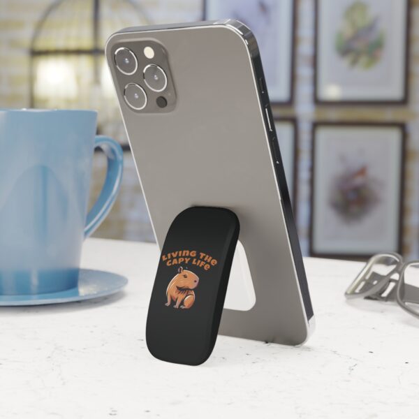 Capybara Phone Grip – Cute & Functional Click-On Grip for Secure Hold