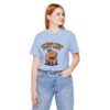 Unisex Jersey Short Sleeve Tee with Adorable Capybara Design – Soft and Stylish T-Shirt