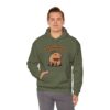 Unisex Heavy Blend™ Hooded Sweatshirt with Cute Capybara Design – Warm and Stylish Hoodie
