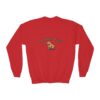 Youth Crewneck Sweatshirt with Adorable Capybara Design – Cozy and Fun for Everyday Wear
