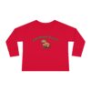 Toddler Long Sleeve Tee with Cute Capybara Design – Soft, Cozy, and Perfect for Active Play