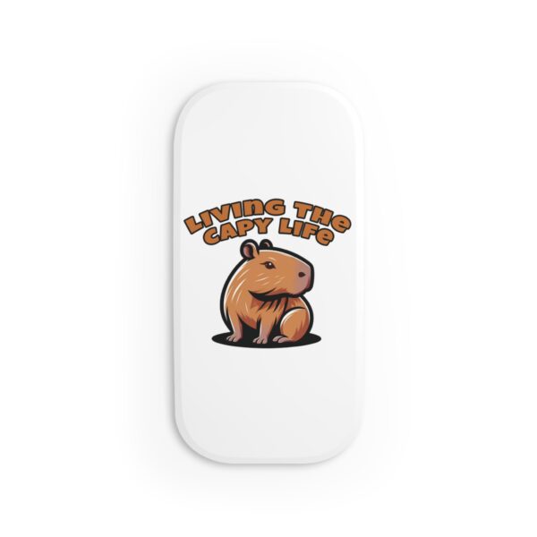 Capybara Phone Grip – Cute & Functional Click-On Grip for Secure Hold
