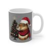 Christmas Capybara Coffee Mug 11oz – Festive and Adorable for Animal Lovers