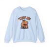 Unisex Heavy Blend™ Crewneck Sweatshirt with Cute Capybara Design – Embrace Comfort Every Day