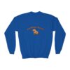 Youth Crewneck Sweatshirt with Adorable Capybara Design – Cozy and Fun for Everyday Wear
