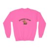Youth Crewneck Sweatshirt with Adorable Capybara Design – Cozy and Fun for Everyday Wear