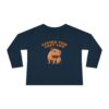 Toddler Long Sleeve Tee with Adorable Capybara Design – Soft, Warm, and Fun for Everyday Wear