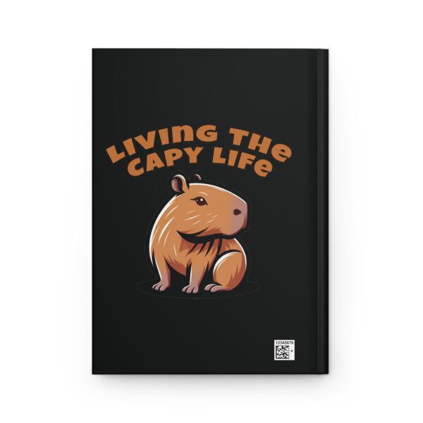 "Capybara Hardcover Journal Matte – Cute and Stylish Notebook for capybara Lovers"