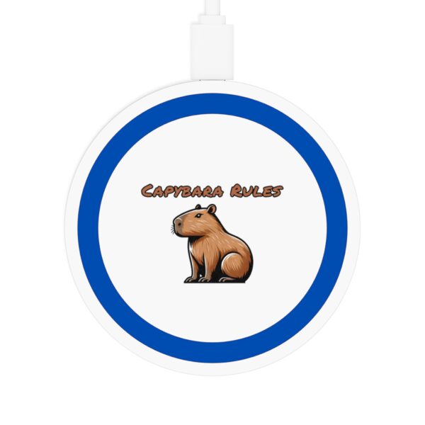 Capybara Quake Wireless Charging Pad – Fast, Reliable Charging with Adorable Capybara Design
