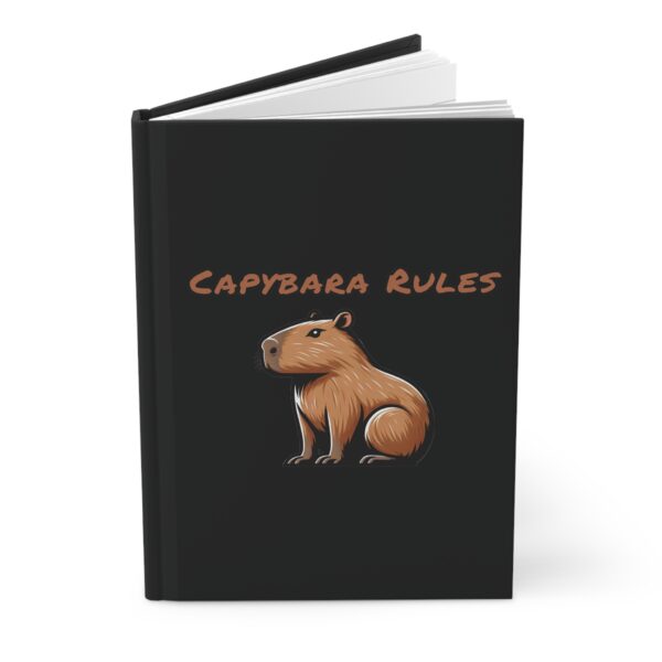 "Capybara Hardcover Journal Matte – Cute and Stylish Notebook for capybara Lovers"