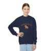 Youth Crewneck Sweatshirt with Adorable Capybara Design – Cozy and Fun for Everyday Wear