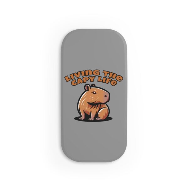 Capybara Phone Grip – Cute & Functional Click-On Grip for Secure Hold