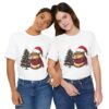 Unisex Christmas Capybara Tee – Festive and Cozy Short Sleeve Shirt