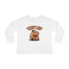Toddler Long Sleeve Tee with Adorable Capybara Design – Soft, Warm, and Fun for Everyday Wear