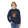 Youth Crewneck Sweatshirt with Adorable Capybara Design – Cozy and Fun for Everyday Wear