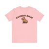 Unisex Jersey Short Sleeve Tee with Adorable Capybara Design – Soft and Stylish T-Shirt