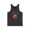 Unisex Jersey Tank Top with Cute Capybara Design – Perfect for Summer Style