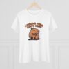 Women's Cotton Tee with Cute Capybara Design – Soft, Comfortable, and Stylish Casual Top