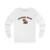 Unisex Jersey Long Sleeve Tee with Unique Capybara Design – Comfortable and Stylish Top