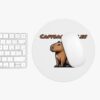 Capybara Mouse Pad – Smooth, Durable Surface with Adorable Capybara Design