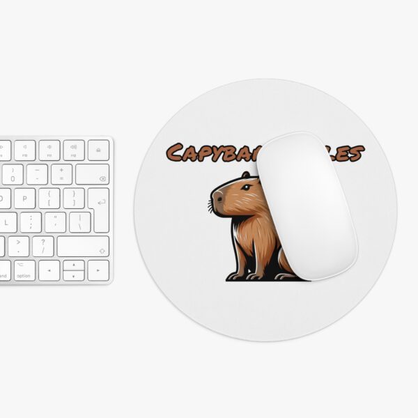 Capybara Mouse Pad – Smooth, Durable Surface with Adorable Capybara Design