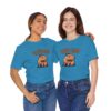 Unisex Jersey Short Sleeve Tee with Adorable Capybara Design – Soft and Stylish T-Shirt