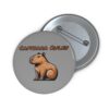 Custom Capybara Pin Buttons – Unique, Cute & Collectible Pins with Adorable Capybara Design