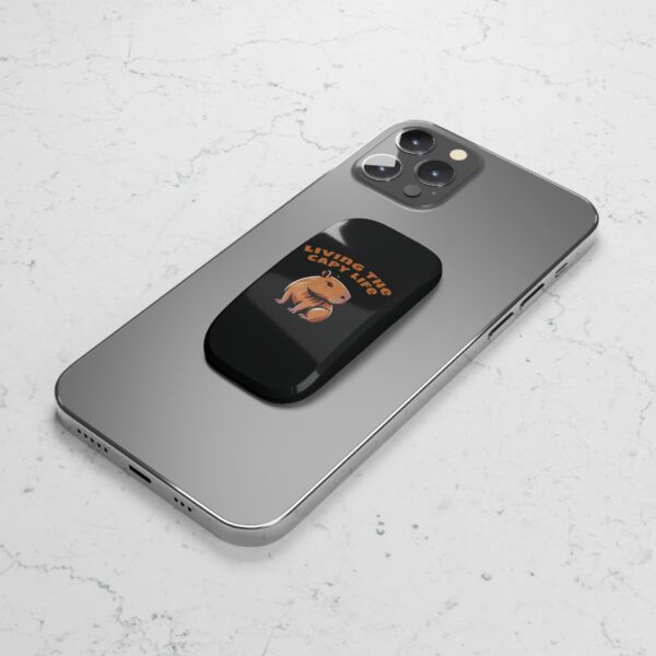 Capybara Phone Grip – Cute & Functional Click-On Grip for Secure Hold