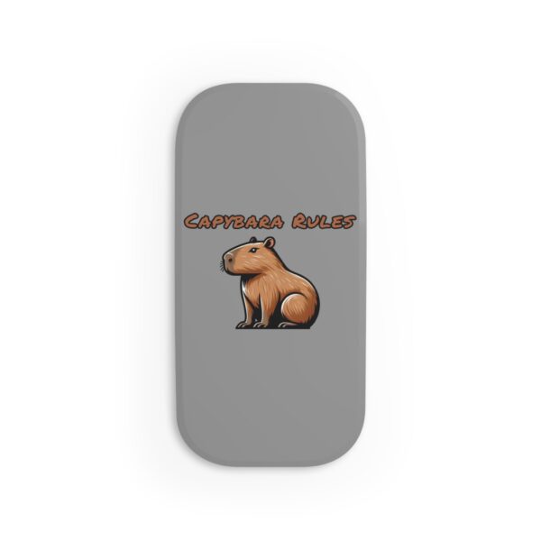 Capybara Phone Grip – Cute & Functional Click-On Grip for Secure Hold