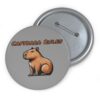 Custom Capybara Pin Buttons – Unique, Cute & Collectible Pins with Adorable Capybara Design