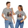 Unisex Christmas Capybara Tee – Festive and Cozy Short Sleeve Shirt