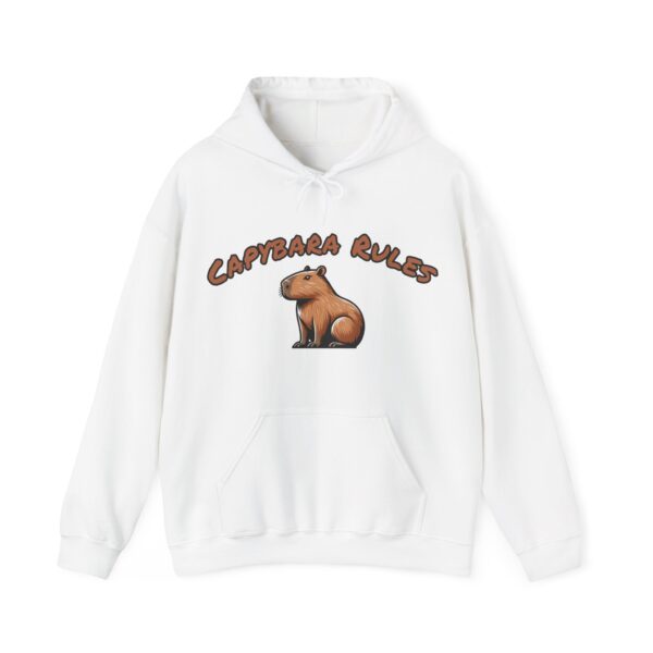 Unisex Heavy Blend™ Hooded Sweatshirt with Cute Capybara Design – Warm and Stylish Hoodie