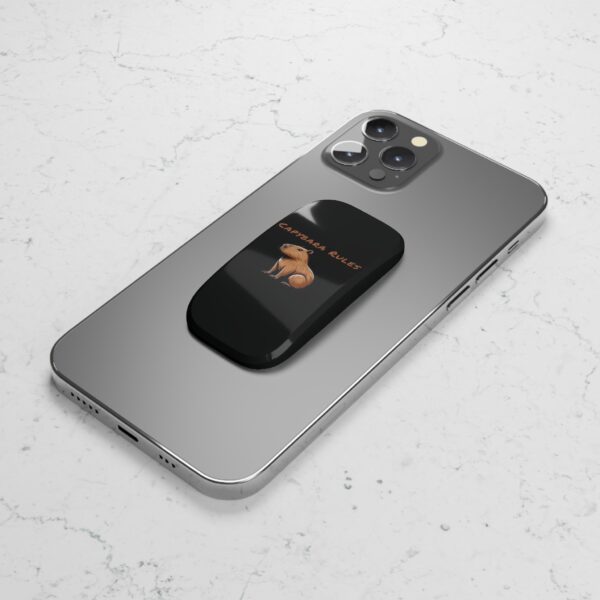 Capybara Phone Grip – Cute & Functional Click-On Grip for Secure Hold