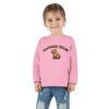 Toddler Long Sleeve Tee with Cute Capybara Design – Soft, Cozy, and Perfect for Active Play