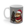 Christmas Capybara Coffee Mug 11oz – Festive and Adorable for Animal Lovers