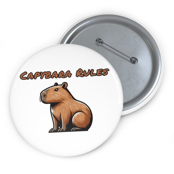 8830977237763566402_2048-1.jpeg Custom Capybara Pin Buttons – Unique, Cute & Collectible Pins with Adorable Capybara Design