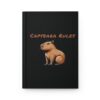 "Capybara Hardcover Journal Matte – Cute and Stylish Notebook for capybara Lovers"