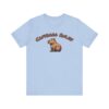 Unisex Jersey Short Sleeve Tee with Adorable Capybara Design – Soft and Stylish T-Shirt