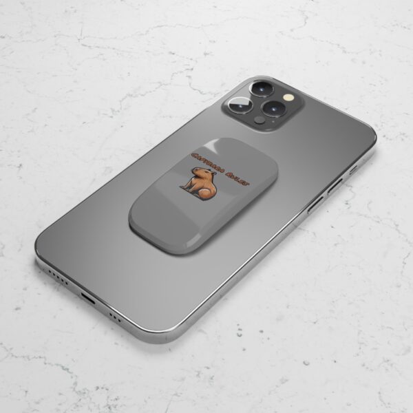 Capybara Phone Grip – Cute & Functional Click-On Grip for Secure Hold