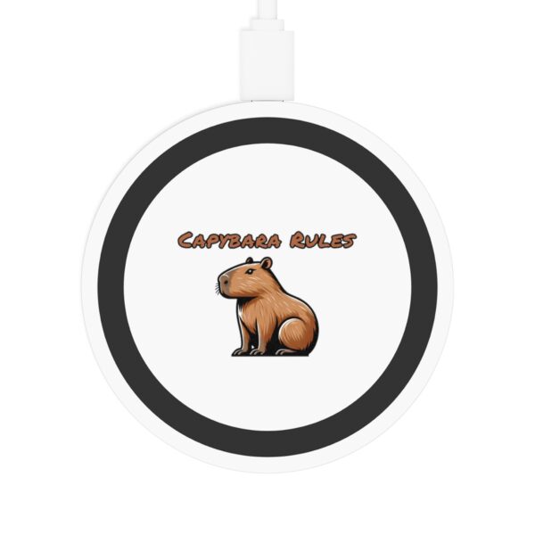 Capybara Quake Wireless Charging Pad – Fast, Reliable Charging with Adorable Capybara Design